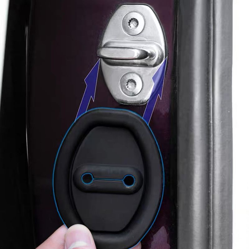 💥Cubierta de silicona para cerradura de puerta de coche - Almohadilla insonorizante（50% DE DESCUENTO）