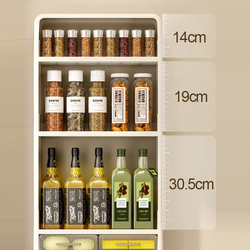 Estantes de almacenamiento de baño de pared con cajón