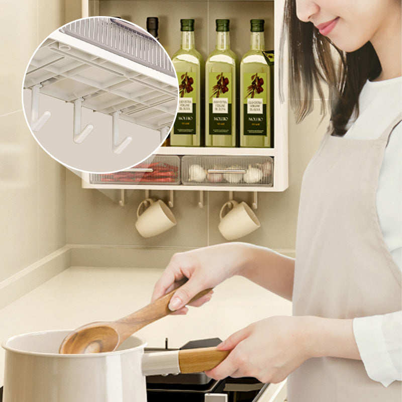 Estantes de almacenamiento de baño de pared con cajón