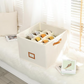 👟 Caja organizadora de zapatos de tela – Diseño plegable, gran capacidad, a prueba de polvo y transpirable, ahorra espacio para el armario y el dormitorio 🧺