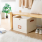👟 Caja organizadora de zapatos de tela – Diseño plegable, gran capacidad, a prueba de polvo y transpirable, ahorra espacio para el armario y el dormitorio 🧺