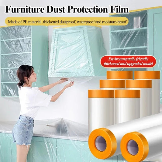 Película protectora desechable a prueba de polvo para muebles (compra 1 y llévate 1 gratis)