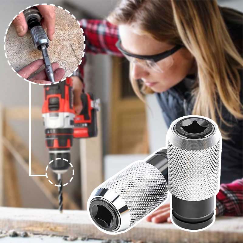 Adaptador para brocas de taladro eléctrico