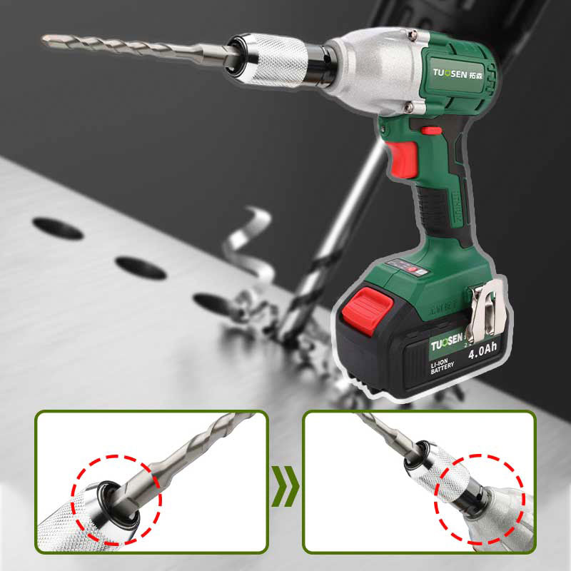 Adaptador para brocas de taladro eléctrico