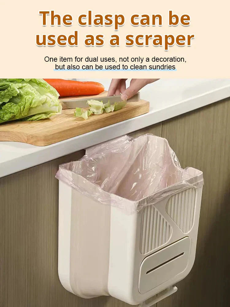 Cubeta de basura colgante para residuos de cocina