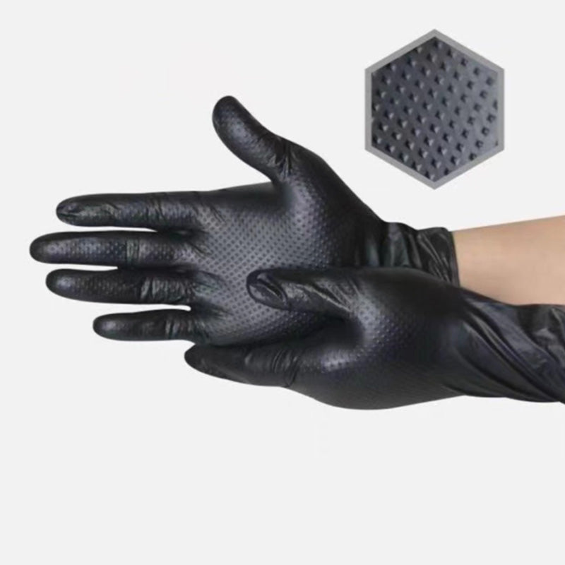 🧤 ¡50 % DE DESCUENTO AHORA! ✨ Guantes desechables de nitrilo (30 unidades): sin látex, resistentes a productos químicos, para limpieza, uso médico y bricolaje 🔬📦