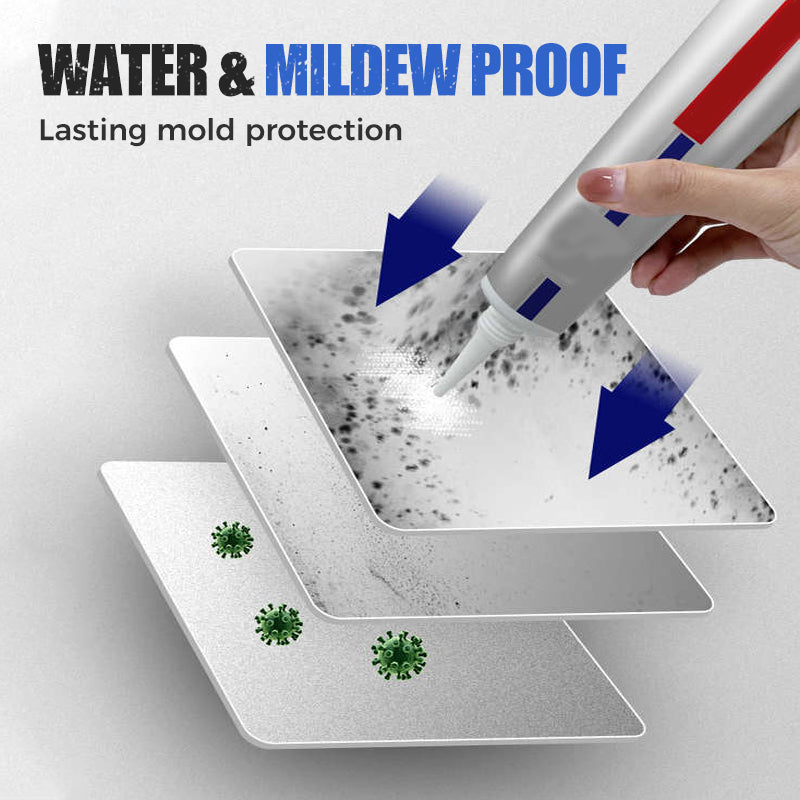 Sellador de silicona multiusos a prueba de moho para baños