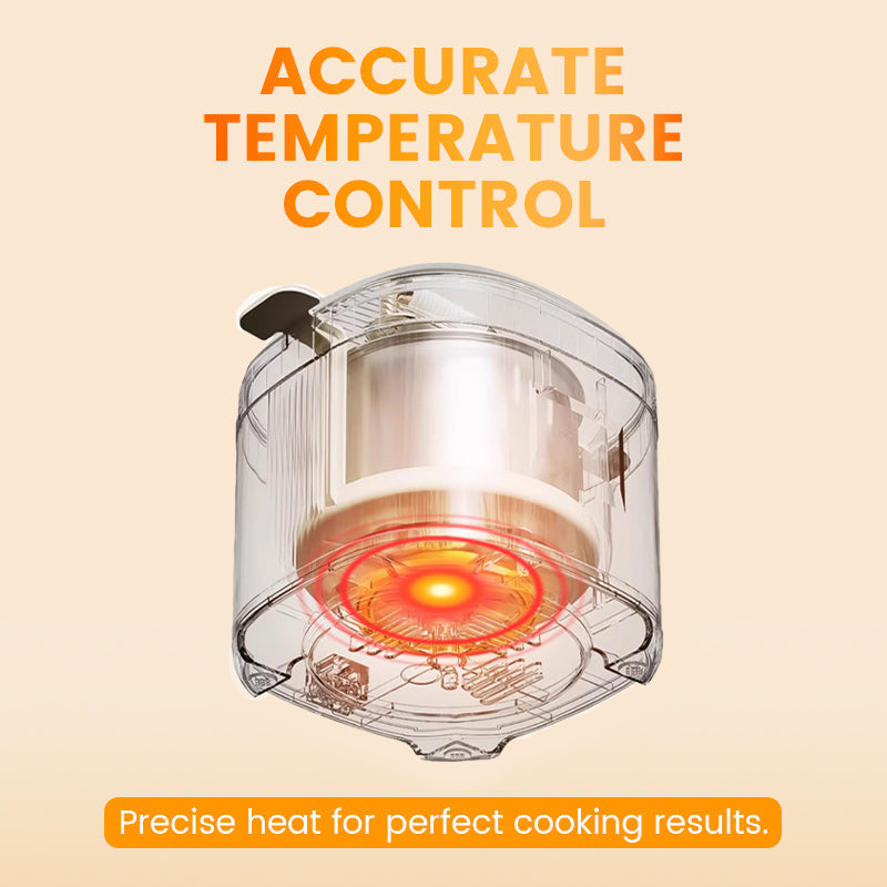 Mini set multifuncional para cocinar huevos con panel táctil inteligent