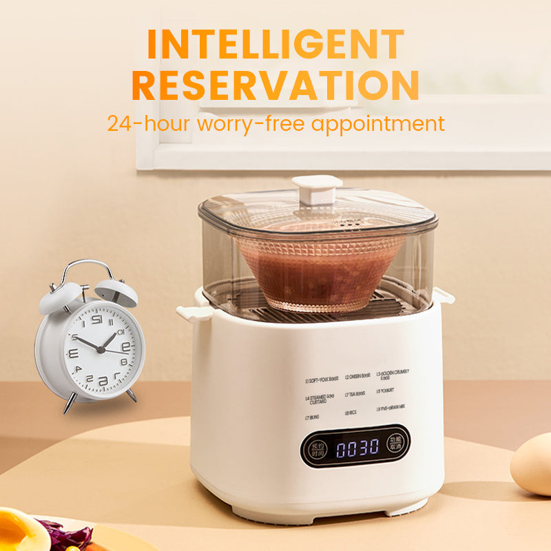 Mini set multifuncional para cocinar huevos con panel táctil inteligent