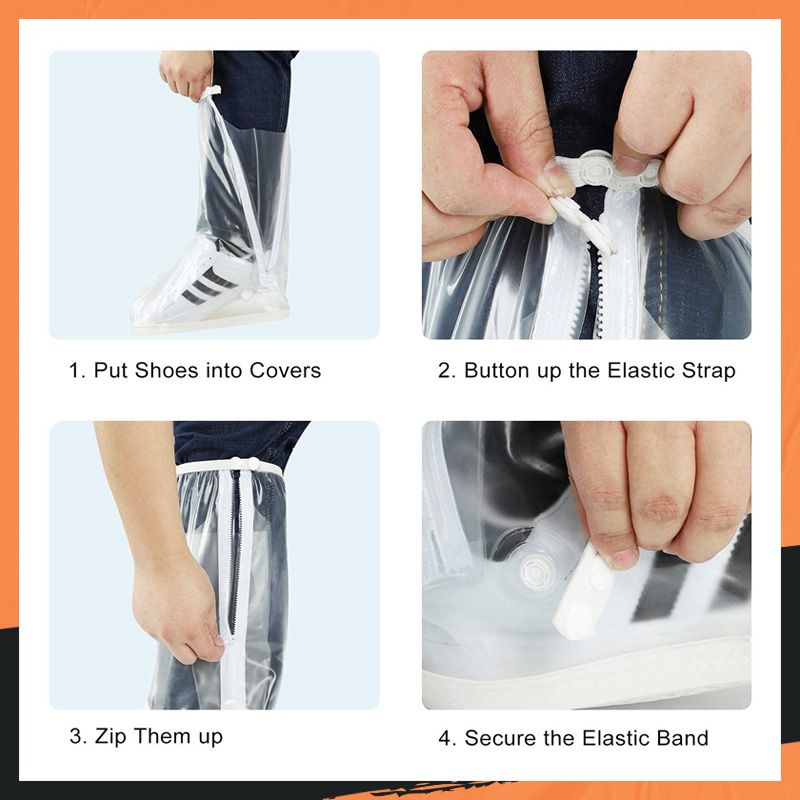 Funda impermeable para botas larga y versátil