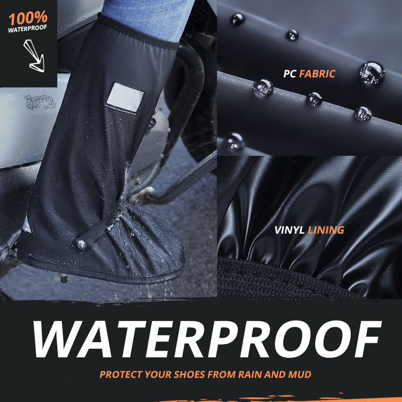 Funda impermeable para botas larga y versátil
