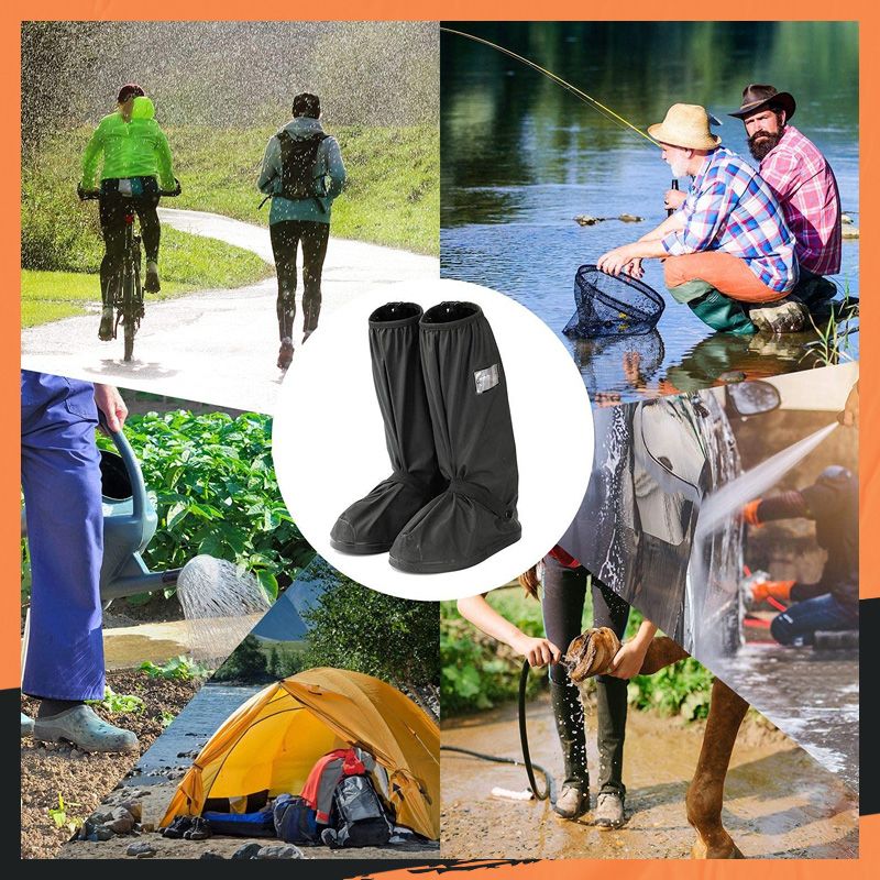 Funda impermeable para botas larga y versátil