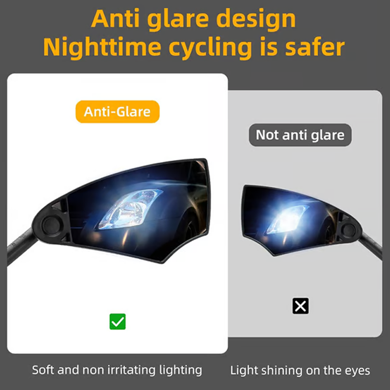 🔥Espejo ajustable en 360° para manillares de bicicleta💯