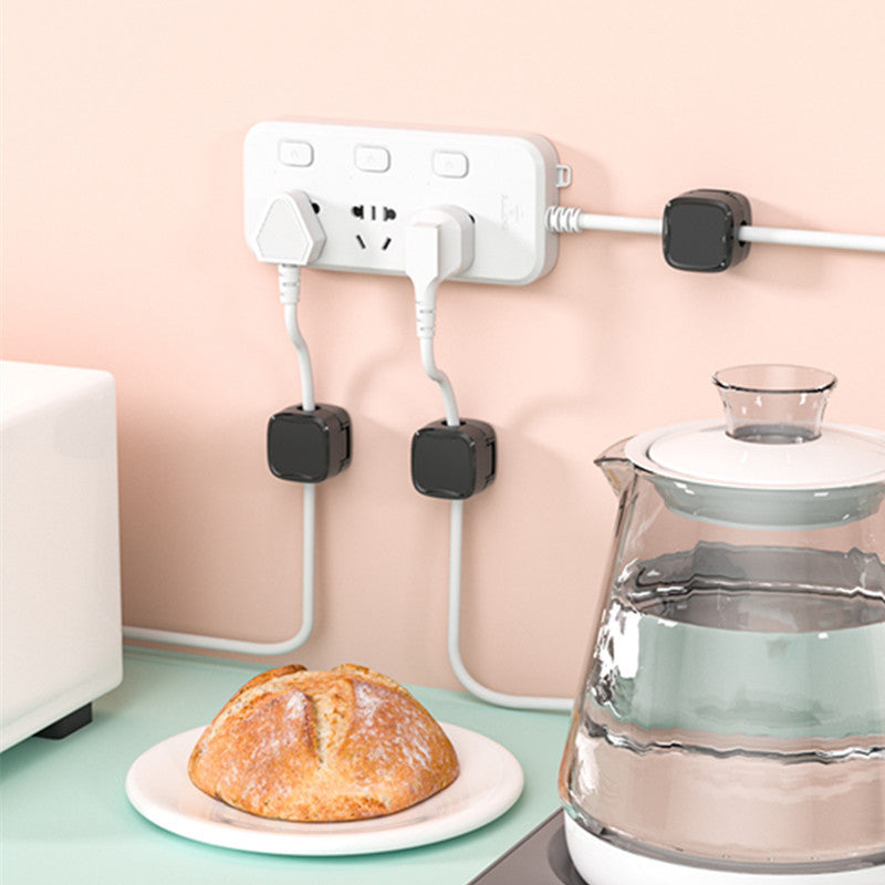 Juego de 6 clips magnéticos para cables