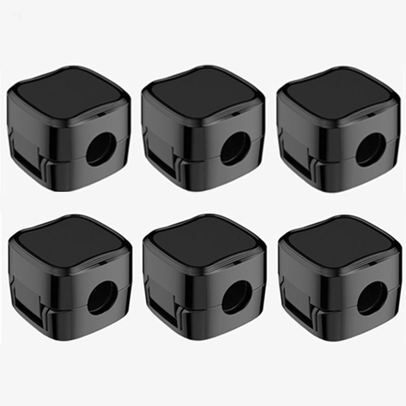 Juego de 6 clips magnéticos para cables