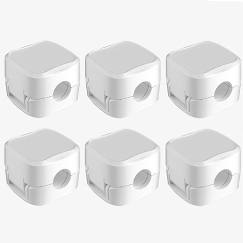 Juego de 6 clips magnéticos para cables