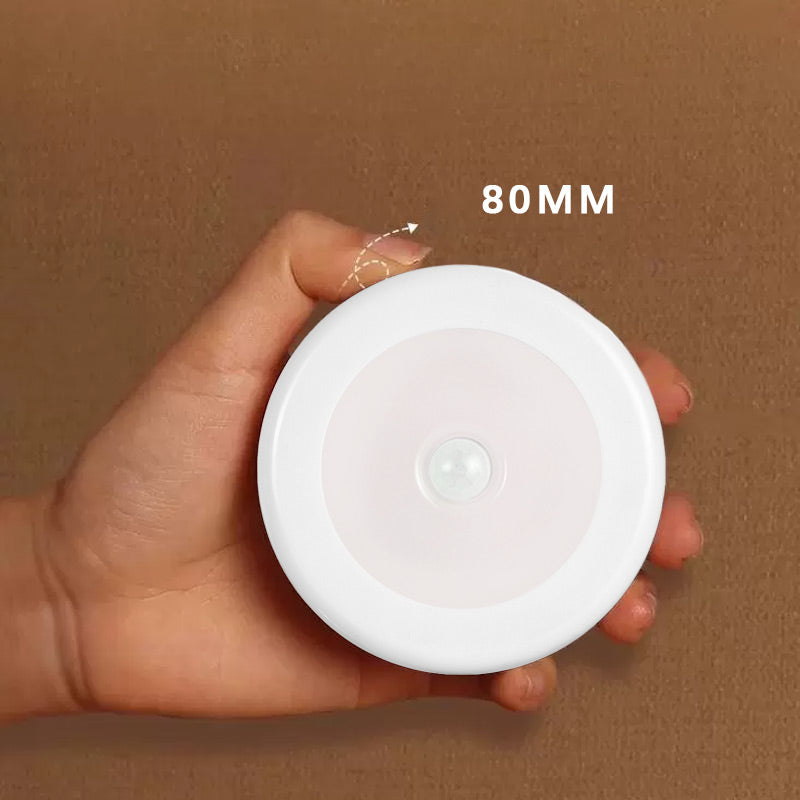 Luz nocturna compacta para el hogar con sensor de movimiento