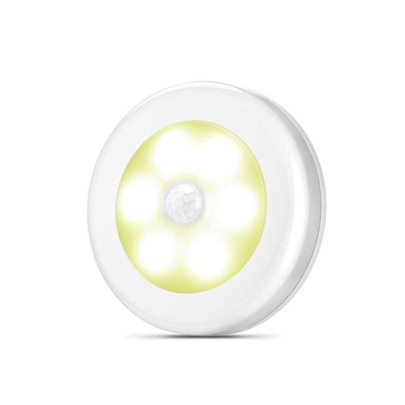 Luz nocturna compacta para el hogar con sensor de movimiento