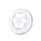 Luz nocturna compacta para el hogar con sensor de movimiento