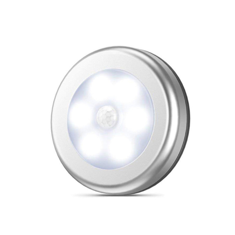 Luz nocturna compacta para el hogar con sensor de movimiento