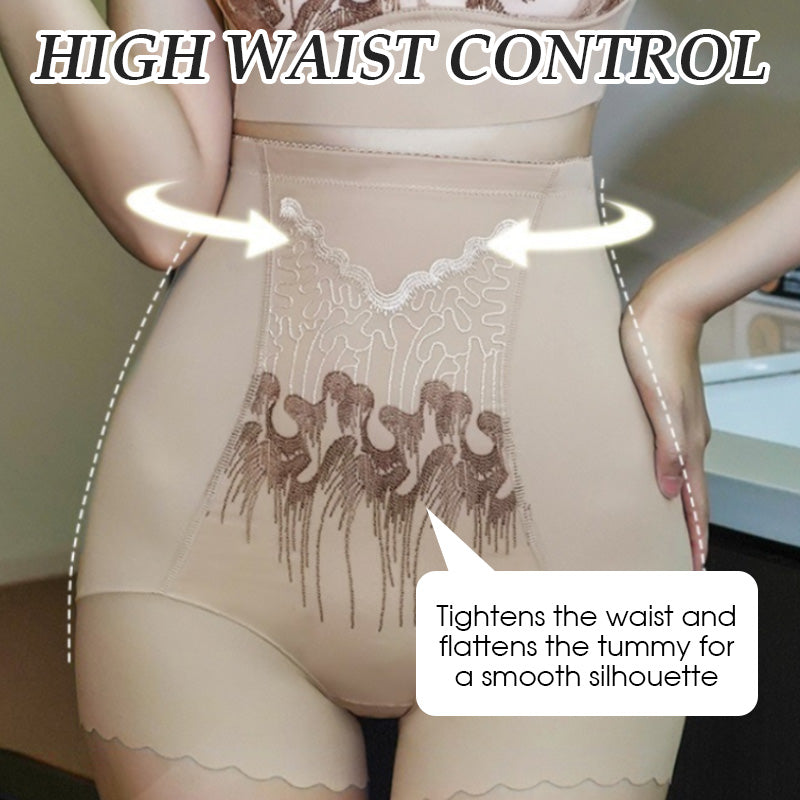 Pantalones cortos moldeadores de cintura alta para mujer