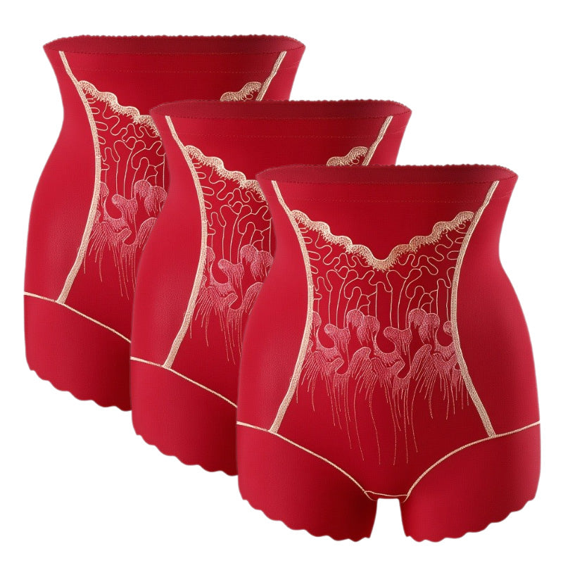 Pantalones cortos moldeadores de cintura alta para mujer
