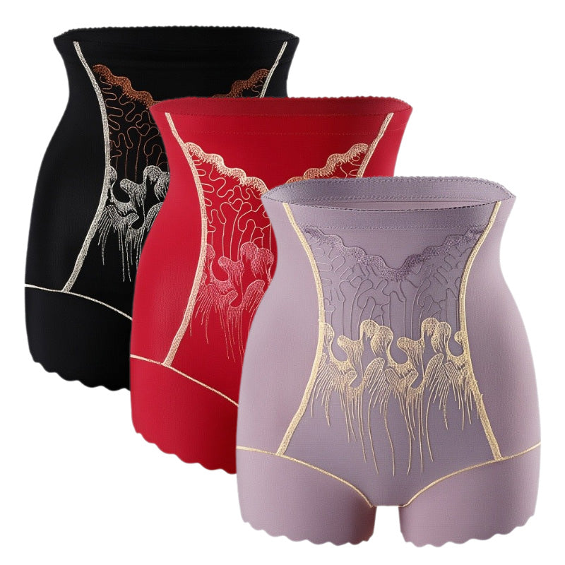 Pantalones cortos moldeadores de cintura alta para mujer