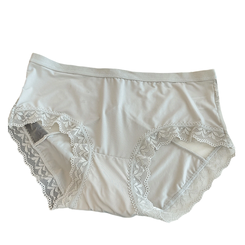 Braga de encaje suave de tiro medio para mujer