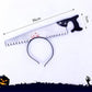 Accesorio de Halloween con diadema de cuchillo