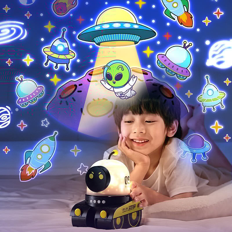 💝El mejor regalo💝Lámpara de proyección de estrellas robot📢📢Oferta flash⚡: ¡Termina en 3 horas!⏰⏰