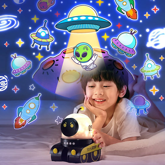 💝El mejor regalo💝Lámpara de proyección de estrellas robot📢📢Oferta flash⚡: ¡Termina en 3 horas!⏰⏰