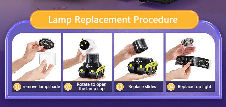 💝El mejor regalo💝Lámpara de proyección de estrellas robot📢📢Oferta flash⚡: ¡Termina en 3 horas!⏰⏰