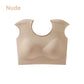 Ropa interior 2 en 1 sin costuras para mujer con hombreras incorporada