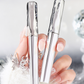 💄 ¡COMPRA 1 LLEVA 2! ✨ Máscara de Pestañas con Fibras Resistente al Agua - Alargamiento y Curva Instantánea sin Grumos para un Look Dramático 🌟👁️
