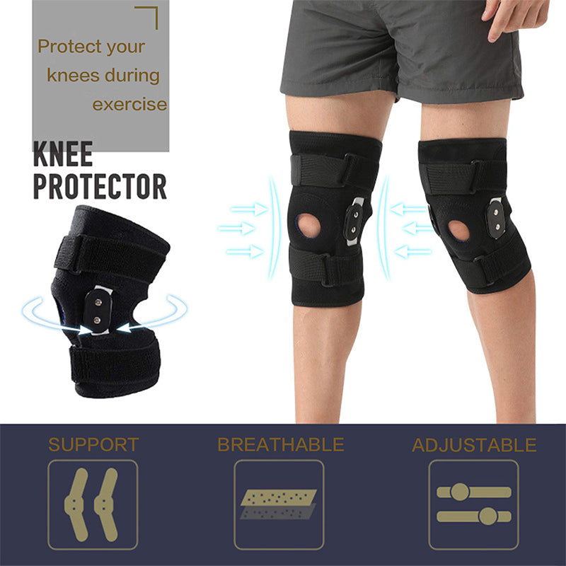 rodillera de soporte transpirable y ajustable