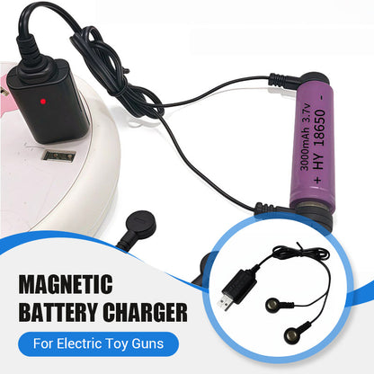 Cargador magnético de baterías para vehículos eléctricos