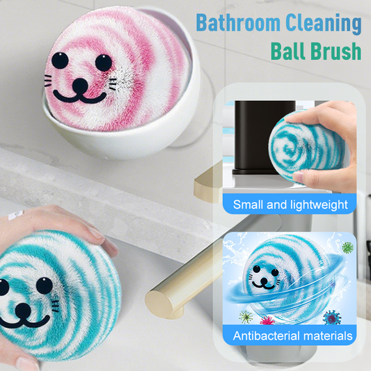 Cepillo de bola antibacteriano para limpieza de baño