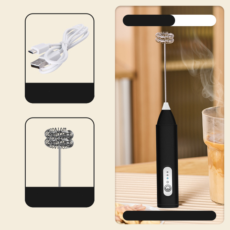 ⏰ BUY 1 GET 1 FREE Special Price!!💝Electric Drink Foam Mixer