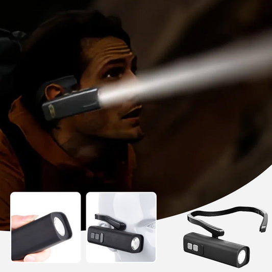 Linterna frontal LED con sensor de movimiento para la oreja