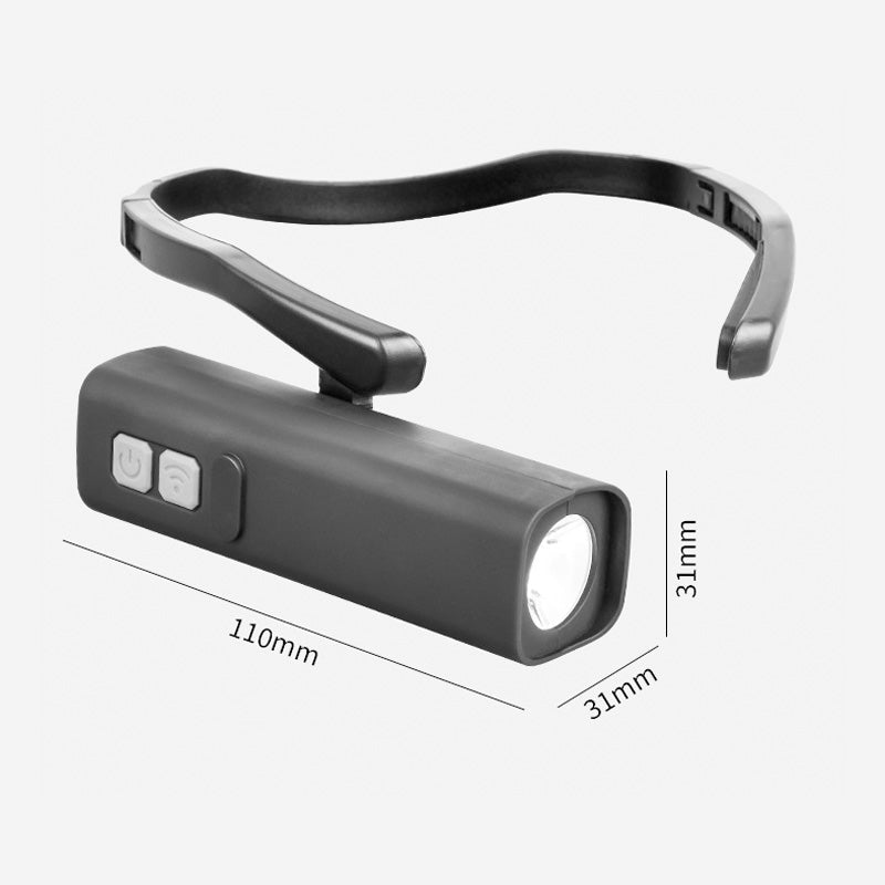 Linterna frontal LED con sensor de movimiento para la oreja