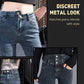 ¡Botón de extensión de cintura para jeans con resorte metálico! 🔩👖