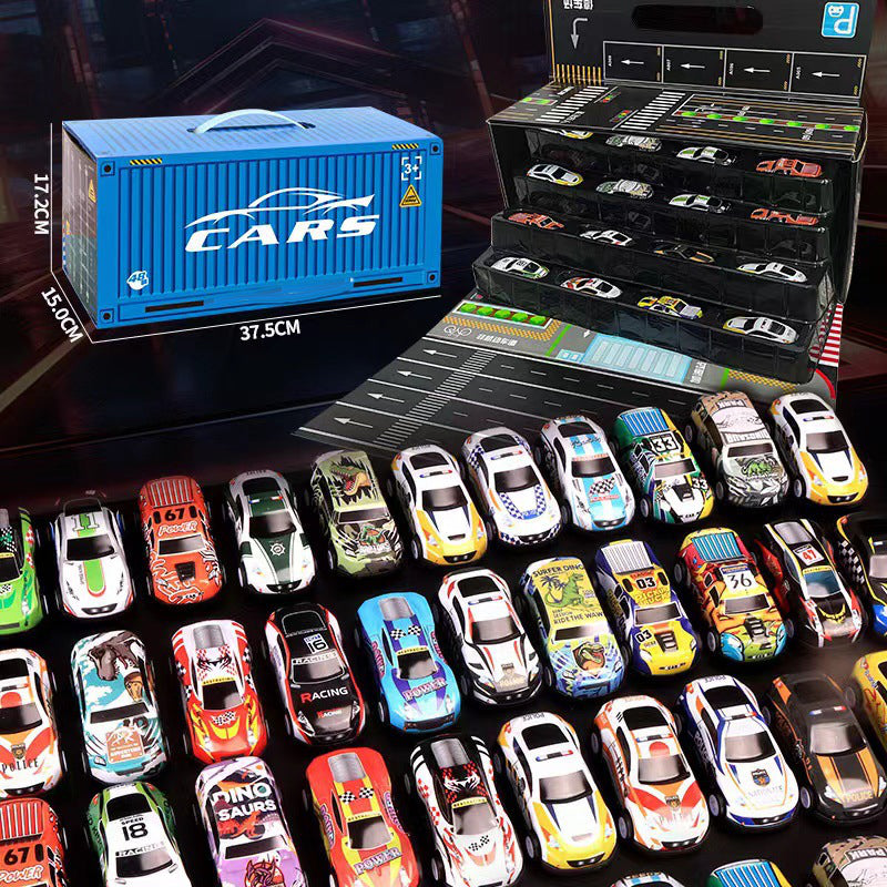 🎅 Promoción de Navidad  55 % DE DESCUENTO 🎁 48 mini coches de juguete con garaje incorporado
