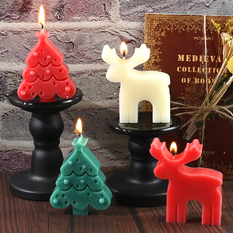 Vela perfumada creativa navideña
