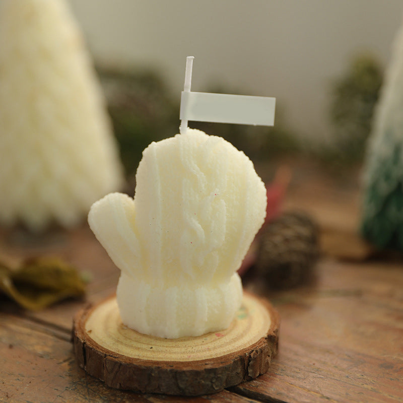 Vela perfumada creativa navideña