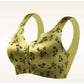 Sujetador push-up estampado sin costuras para mujer
