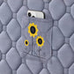 Funda elástica acolchada para cabecero de cama