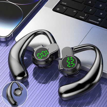 Auriculares Bluetooth ligeros, abiertos y cómodos