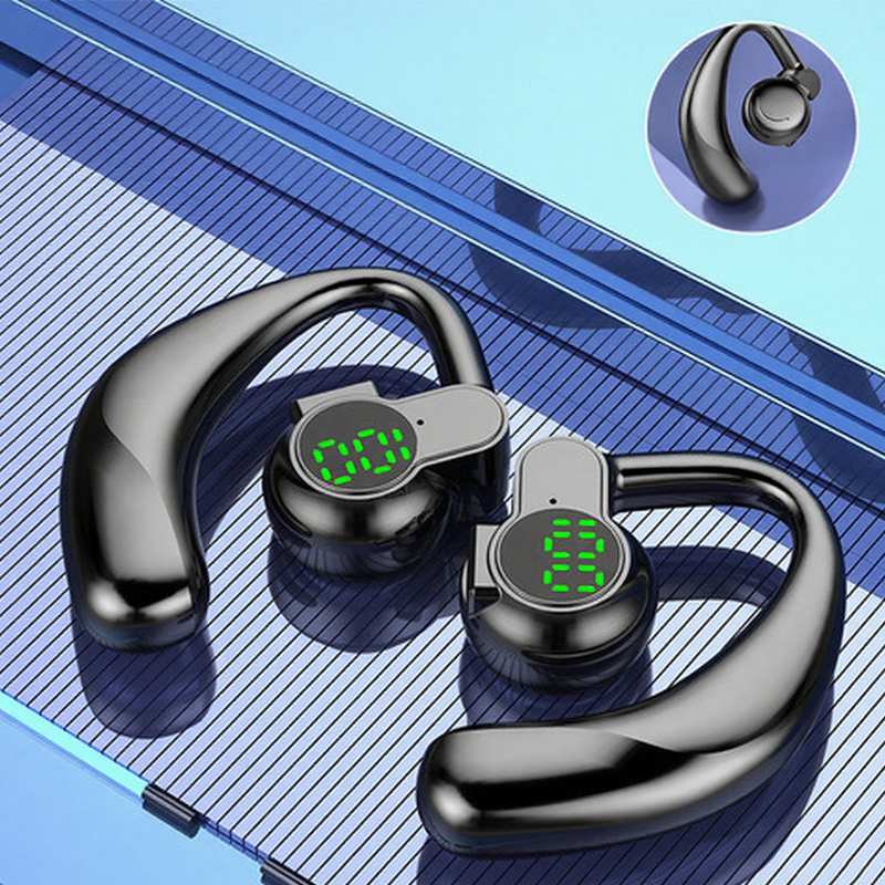 Auriculares Bluetooth ligeros, abiertos y cómodos