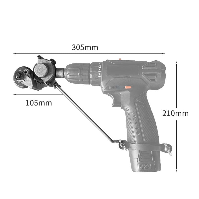 ⚡ ¡50% DE DESCUENTO AHORA! ✨ Cortadora de chapa metálica para taladro eléctrico – Herramienta 3 en 1 para acero, aluminio y cobre con precisión guiada por láser 🔧💥