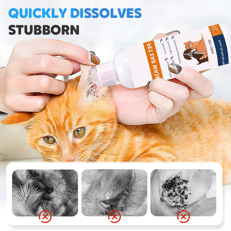 🐾 ¡COMPRA 2 LLEVA 3! ✨ Limpiador de Oídos para Mascotas - Fórmula Suave con Aloe Vera para Prevenir Infecciones y Malos Olores en Perros y Gatos 🌿👂